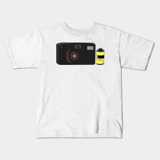 Analog Camera Vintage Retro Kids T-Shirt